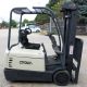 Crown Model Sc4040 - 35 (2000) 3500lbs Capacity Great 3 Wheel Electric Forklift Forklifts photo 3