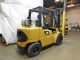 2001 Caterpillar Gp40kl 9000lb Pneumatic Forklift Lpg Lift Truck Hi Lo 96/147 Forklifts photo 4