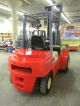 Nissan 6,  000 Diesel Pneumatic Tire Forklift,  Tall 3 Stage,  S/s,  8fgu30 Forklifts photo 3
