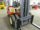 Nissan 6,  000 Diesel Pneumatic Tire Forklift,  Tall 3 Stage,  S/s,  8fgu30 Forklifts photo 4