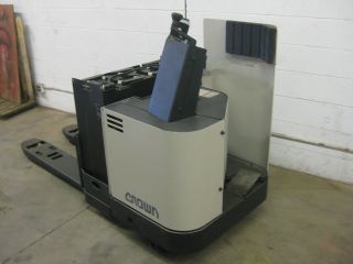 Crown Electric Pallet Jack - Operator Rider - Heavy Duty,  Recent Pm & Refurbed photo