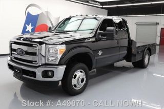 2016 Ford F - 350 Lariat Supercab Drw Diesel 4x4 Flat Bed photo