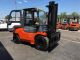 Toyota Pneumatic 7fgu45 10,  000lb Full Cab Forklift Lift Truck Forklifts photo 2