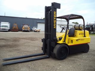 Hyster Model S150a,  15000,  15,  000 Cushion Tired Forklift,  Lpg,  Oil Clutch photo