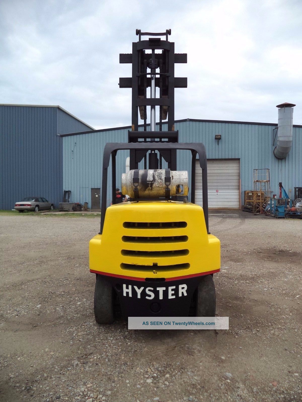 Hyster Model S150a, 15000, 15, 000 Cushion Tired Forklift, Lpg, Oil Clutch