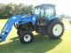 1 Owner: 2006 Holland Ts100a Cab+ Loader+ 2wd With Buddy Seat - Tractors photo 1