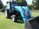 1 Owner: 2006 Holland Ts100a Cab+ Loader+ 2wd With Buddy Seat - Tractors photo 3