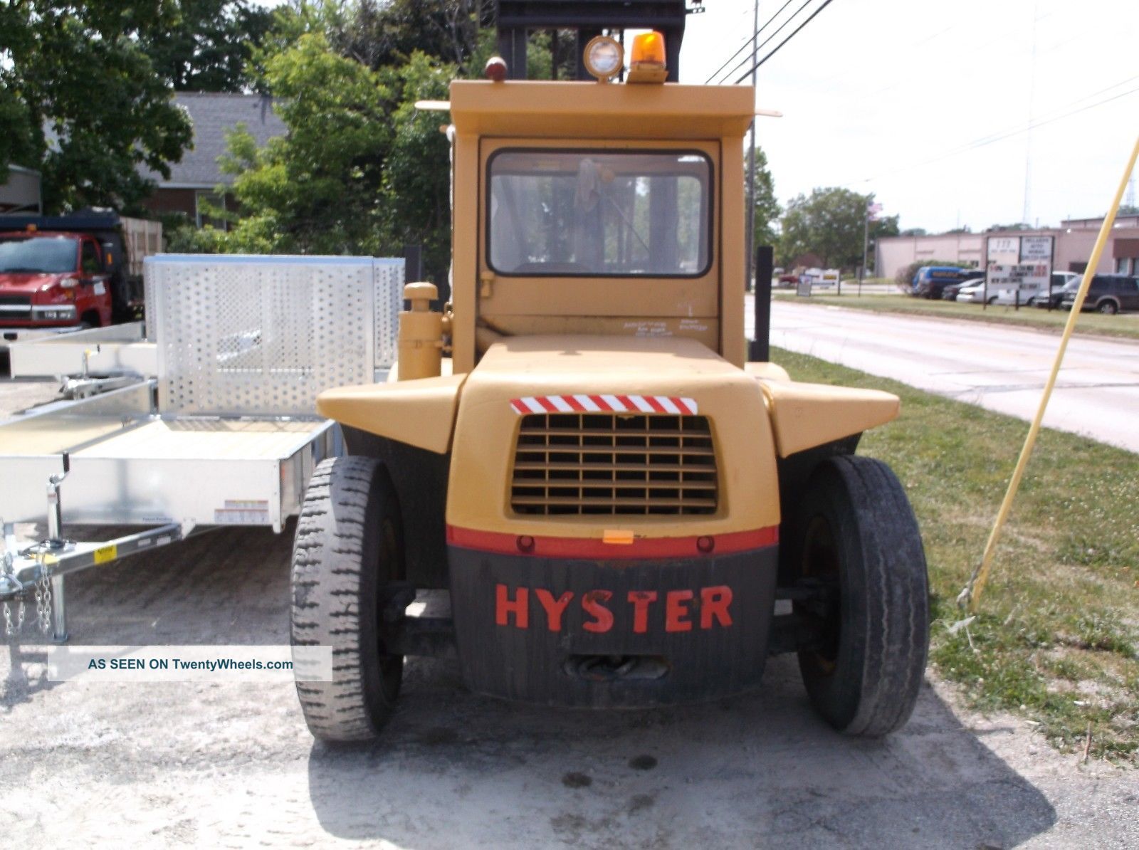 Hyster Forklift H - 180 18000lb Propane 6cyl. Forklifts photo