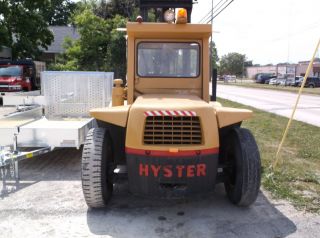 Hyster Forklift H - 180 18000lb Propane 6cyl. photo