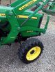2015 3038e John Deere Compact Utility Tractor With 6ft.  Tiller And Loader,  427 Hr Tractors photo 4