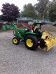 2015 3038e John Deere Compact Utility Tractor With 6ft.  Tiller And Loader,  427 Hr Tractors photo 6