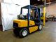 2000 Yale Glp080 8000lb Pneumatic Forklift Lpg Lift Truck Hi Lo 89/186 Forklifts photo 4