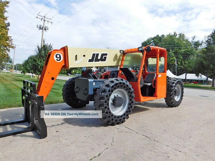 2011 Jlg G9 - 43a 9000lb Pneumatic Telehandler Diesel Lift Truck 4x4x4 John Deere Forklifts photo