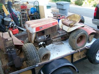 Vintage Bolens Fc 900 Tractor With Lots Of Extras photo