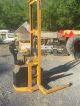 Big Joe Pdi 20 Walk Behind Forklift.  2000lb Electric Forklifts photo 5