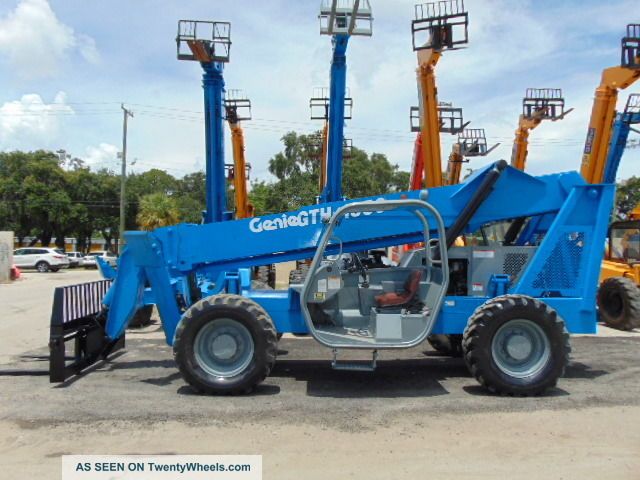 2006 Genie Gth - 1056 Telehandler Material Handler 10k Lb 56ft Telescopic Forklifts photo