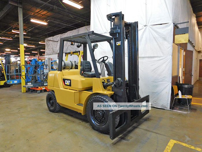 2004 Caterpillar Gp40k 8000lb Pneumatic Forklift Lpg Lift Truck Hi Lo 99/147 Forklifts photo