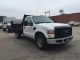 2010 Ford F350 Srw Flat Bed Fold Down Sides 36k Miles Lift Gate+ Cruise +trailer Hitch Utility & Service Trucks photo 2