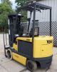 Yale Model Erc060gh (2007) 6000lbs Capacity Great 4 Wheel Electric Forklift Forklifts photo 1