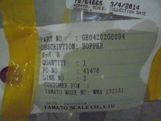 Yamato Scale Co.  Ltd Gb04202g0094 Hopper In Box photo
