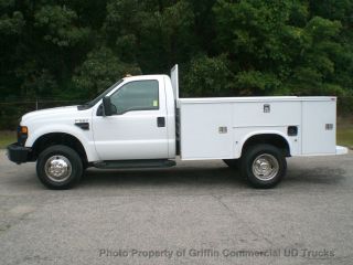 2008 Ford F350 Drw 4x4 Utility Service Body 17k Miles 4wd One Owner Truck photo
