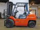 2007 Toyota 7fgu35 8000lb Pneumatic Forklift Lpg Lift Truck Hi Lo 89/187 Forklifts photo 3