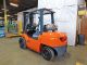 2007 Toyota 7fgu35 8000lb Pneumatic Forklift Lpg Lift Truck Hi Lo 89/187 Forklifts photo 4