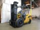 2012 Cat Caterpillar Pd8000 8000lb Pneumatic Forklift Diesel Lift Truck Hi Lo Forklifts photo 2