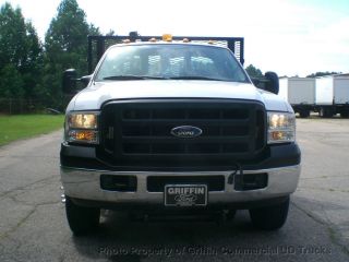 2006 Ford F350 Drw Just 5k Miles Diesel 4x4 One Owner 12 Foot Steel Deck With Plow photo