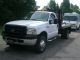 2006 Ford F350 Drw Just 5k Miles Diesel 4x4 One Owner 12 Foot Steel Deck With Plow Utility & Service Trucks photo 2
