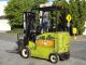 Clark Ecg32 6,  000lb Electric Forklift - Triple Mast - Side Shift Forklifts photo 1
