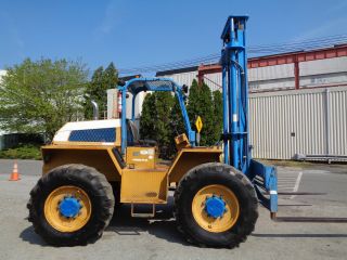 2006 Omega Lift 6000lb Forklift - Side Shift - Fork Positioners - 4wd - Diesel photo