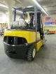 Yale 9,  000 Pneumatic Tire Forklift,  Lp Gas,  3 Stage,  H90xm H80xm Glp090 Glp080 Forklifts photo 3