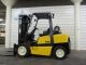 Yale 9,  000 Pneumatic Tire Forklift,  Lp Gas,  3 Stage,  H90xm H80xm Glp090 Glp080 Forklifts photo 7