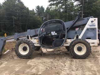 2005 Terex Th644c 4x4 42 ' 6,  000lb Rough Terrain Forklift Telehandler Frame Level photo