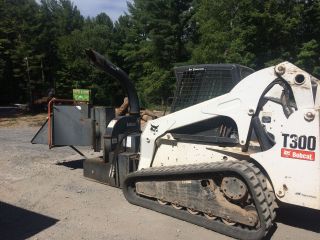 Bobcat 8a Hi Flow Wood Chipper Attachment For Skid Steer photo