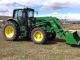 2013 John Deere 6140m / H - 360 Loader Tractors photo 1