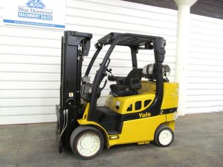 2013 ' Yale Glc100,  10,  000 Forklift,  3 Stage,  4 Way Hyd,  3451 Hrs,  S100xm Hyster photo