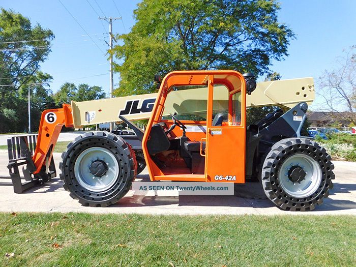 2004 Jlg G6 - 42a 6000lb Pneumatic Telehandler Diesel Lift Truck 4x4x4 Forklifts photo