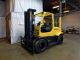 2008 Hyster H135ft 13500lb Solid Pneumatic Forklift Lpglift Truck Hi Lo 100/185 Forklifts photo 2