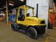 2008 Hyster H135ft 13500lb Solid Pneumatic Forklift Lpglift Truck Hi Lo 100/185 Forklifts photo 4