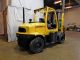 2008 Hyster H135ft 13500lb Solid Pneumatic Forklift Lpglift Truck Hi Lo 100/185 Forklifts photo 5