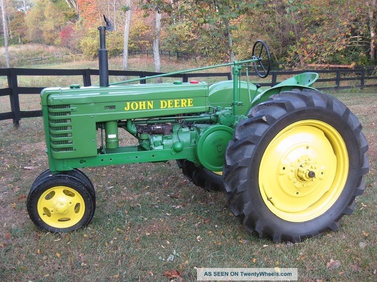 1940 John Deere H Gas Tractor A B D G Antique & Vintage Farm Equip photo