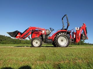 Massey Ferguson 1726e Tractor With Loader And Backhoe photo