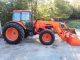 1 Owner Kubota M135x Cab +loader+ 4x4 With 1,  850 Hours+ Radial Rubber+ Tractors photo 9