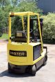 Hyster E50z Electric Forklift 5000 Lb Capacity Triple Mast Forklifts photo 2