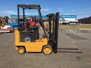 Hyster 3500lb Cap Electric Forklift 42 