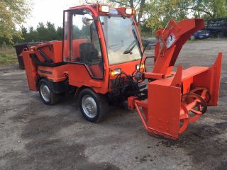2003 Holder C240 Trackless Sidewalk,  Plow,  Power Broom,  Snow Blower All Included photo