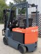 Toyota Model 7fbcu25 (2006) 5000lbs Capacity Great 4 Wheel Electric Forklift Forklifts photo 1
