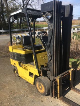 Daewoo 5000 Lb Capacity Forklift Propane,  Absolute photo
